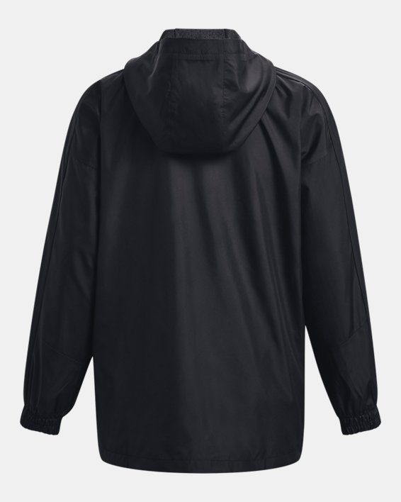 Women's UA RUSH™ Woven Jacket, Black, pdpMainDesktop image number 6